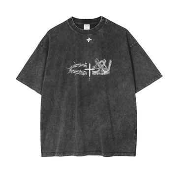 Acid Wash Oversize T-Shirt - 250 GSM