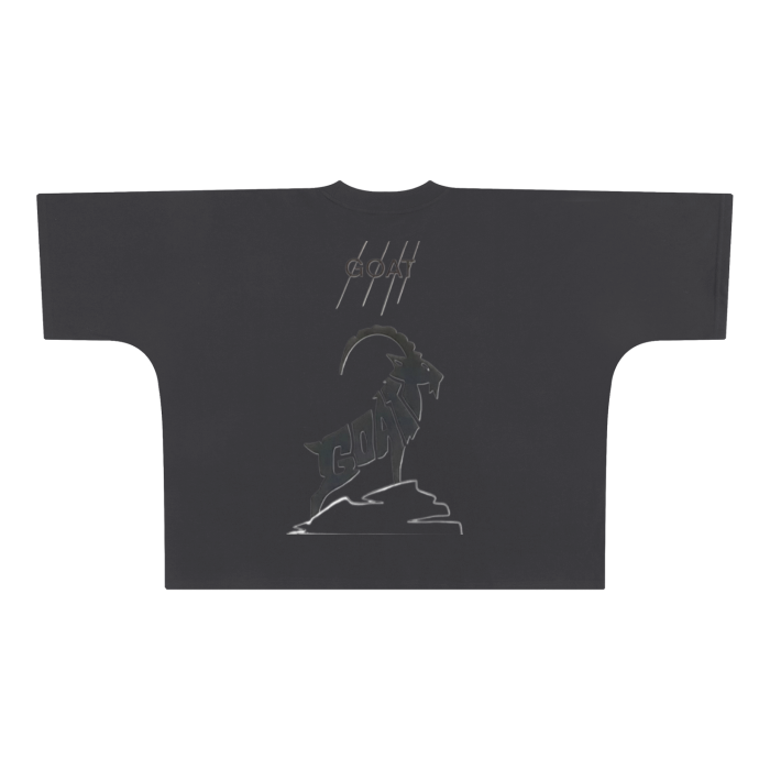 GOAT Oversize One-piece Pattern Cut Boxy Tee