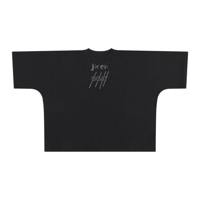 GOAT Oversize One-piece Pattern Cut Boxy Tee